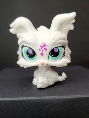 LPS Littlest Pet Shop #2870 White Yorkshire Terrier 2007